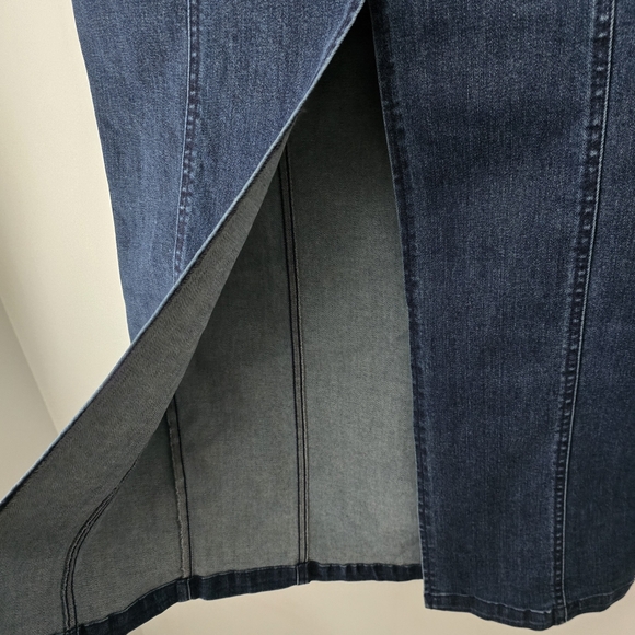 Belle Vere Classic Denim Midi Skirt S - Picture 6 of 7